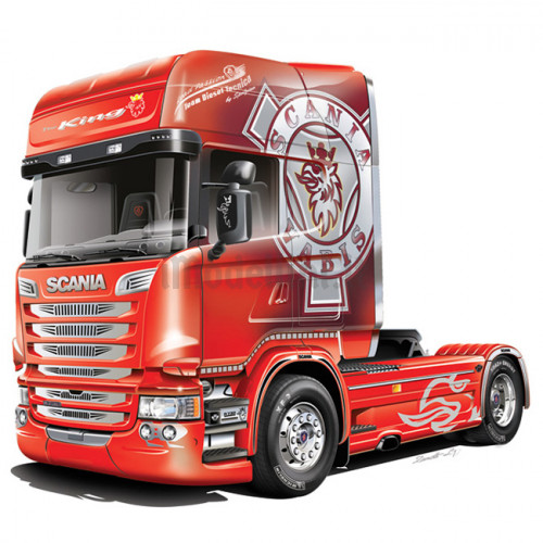 Motrice Camion Scania R730 Streamline Team Chimera 1:24