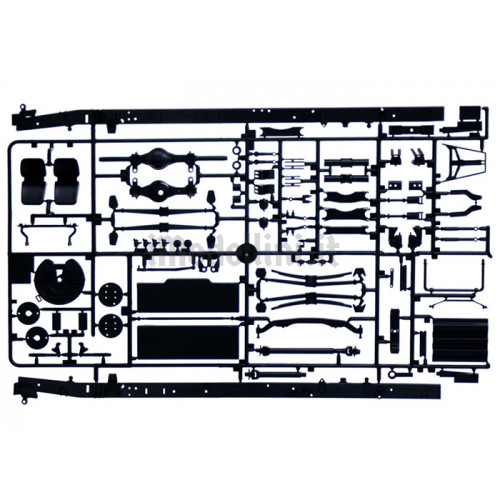 Camion Iveco Turbostar 190-42 Canvas con Sponda 1:24