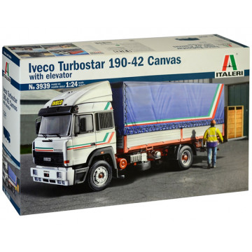 Camion Iveco Turbostar 190-42 Canvas con Sponda 1:24