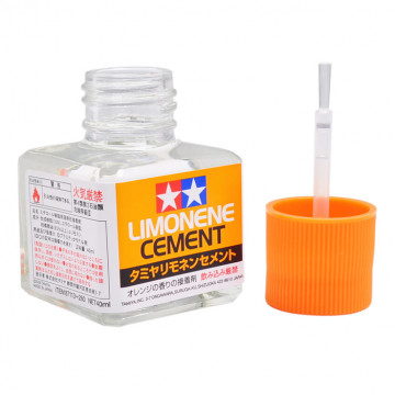 Colla per Plastica Tamiya Limonene Cement da 40ml