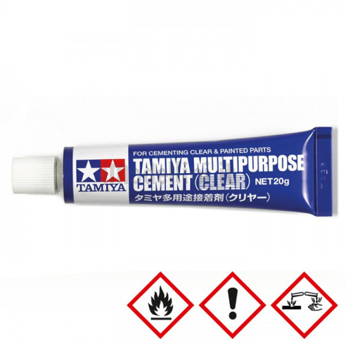 Colla Tamiya Multipurpose per Parti Trasparenti da 20g