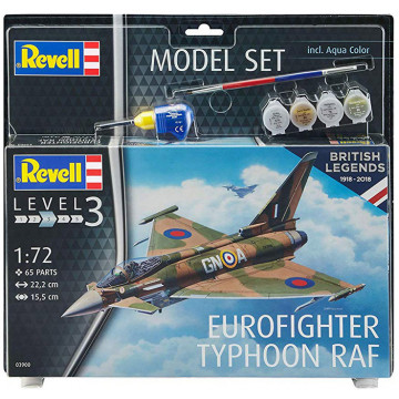 Model Set 100 Years RAF: Eurofighter Typhoon 1:72