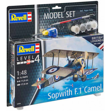Model Set 100 Years RAF: Sopwith F.1 Camel 1:48
