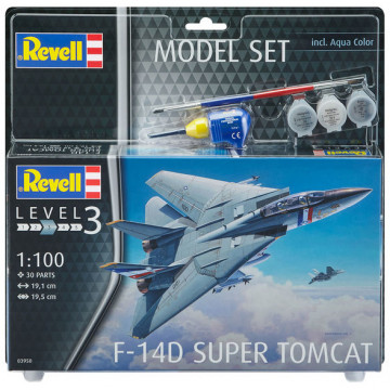 Model Set F-14D Super Tomcat 1:100