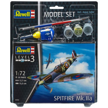 Model Set Supermarine Spitfire Mk.IIa 1:72