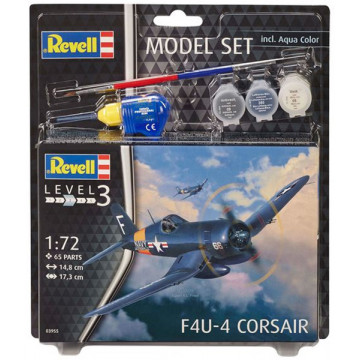 Model Set F4U-4 Corsair US Navy 1:72