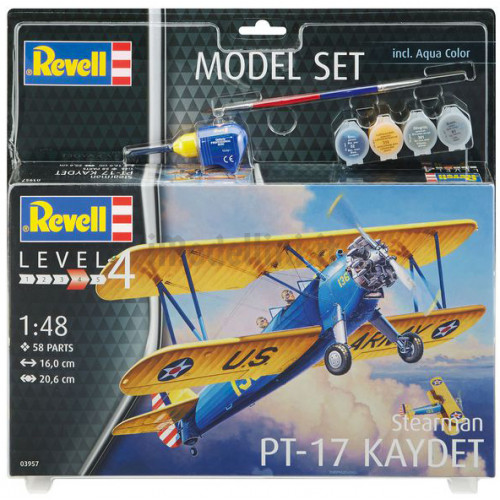 Model Set Stearman PT-17 Kaydet 1:48