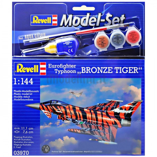 Model Set Eurofighter Typhoon Bronze Tiger 1:144