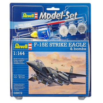 Model Set F-15E Strike Eagle & Bombs 1:144