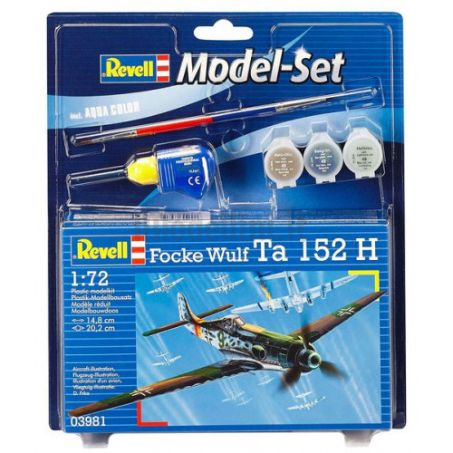 Model Set Focke Wulf Ta 152H 1:72
