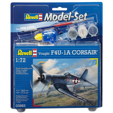 Model Set Vought F4U-1A Corsair 1:72