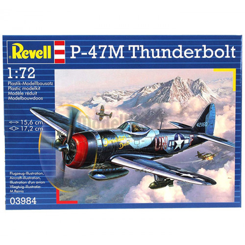 Model Set P-47 M Thunderbolt 1:72