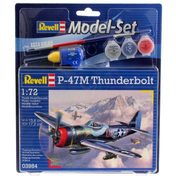 Model Set P-47 M Thunderbolt 1:72