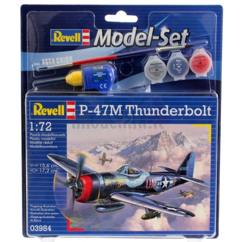 Model Set P-47 M Thunderbolt 1:72