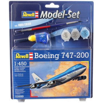 Model Set Boeing 747-200 KLM 1:450