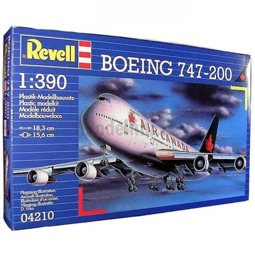 Model Set Boeing 747-200 Air Canada 1:390