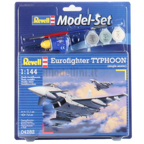 Model Set Eurofighter Typhoon Single Seat 1:144