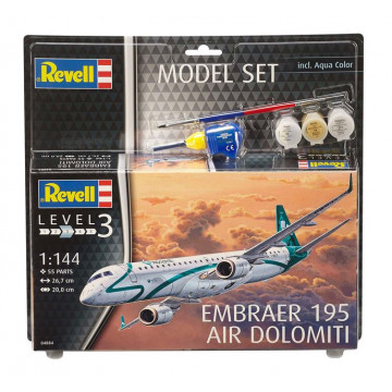 Model Set Embraer 195 Air Dolomiti 1:144