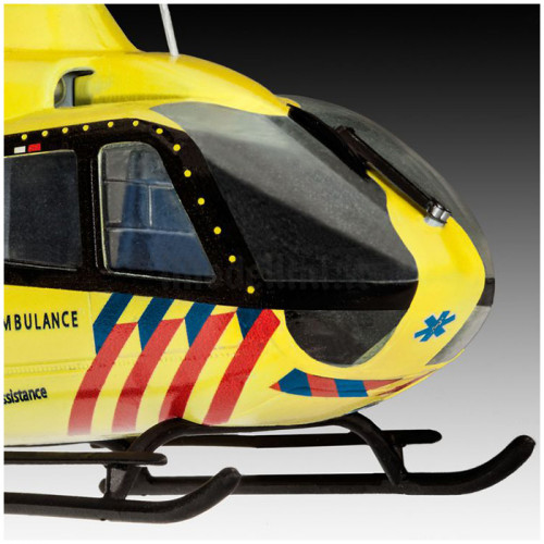 Model Set Elicottero Airbus EC135 Ambulance 1:72