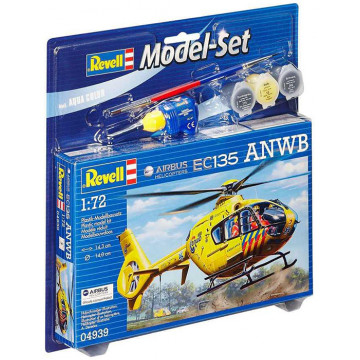 Model Set Elicottero Airbus EC135 Ambulance 1:72