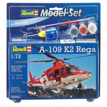 Model Set Elicottero Agusta A-109 K2 Rega 1:72
