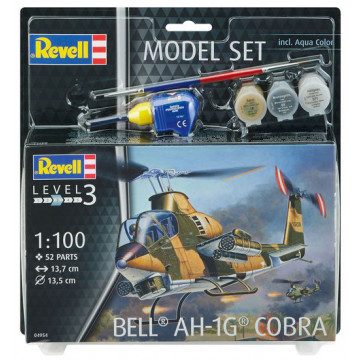 Model Set Elicottero Bell AH-1G Cobra 1:100