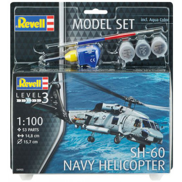 Model Set Elicottero SH-60 Navy 1:100