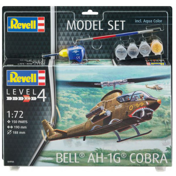 Model Set Elicottero Bell AH-1G Cobra 1:72