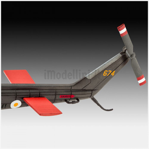 Model Set Elicottero Bell UH-1H Gunship 1:100