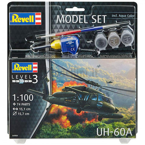 Model Set Elicottero UH-60A 1:100