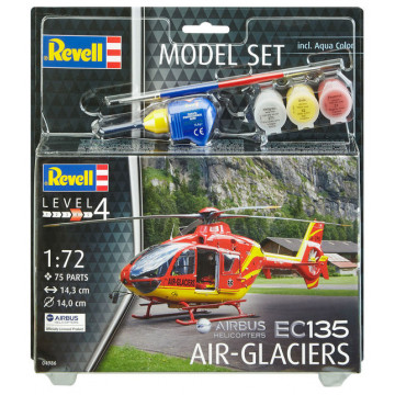 Model Set Elicottero EC135 Air-Glaciers 1:72