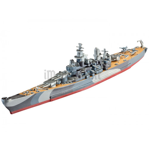 Model Set Nave Corazzata USS Missouri WWII 1:1200