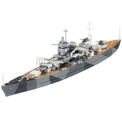 Model Set Incrociatore Scharnhorst 1:1200