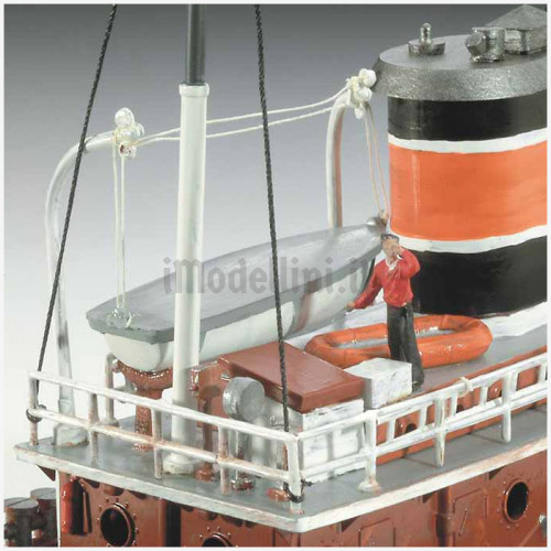 Model Set Rimorchiatore Harbour Tug Boat 1:108
