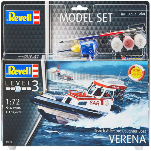 Model Set Nave da ricerca e Soccorso Verena 1:72