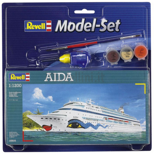 Model Set Nave da Crociera AIDA 1:1200
