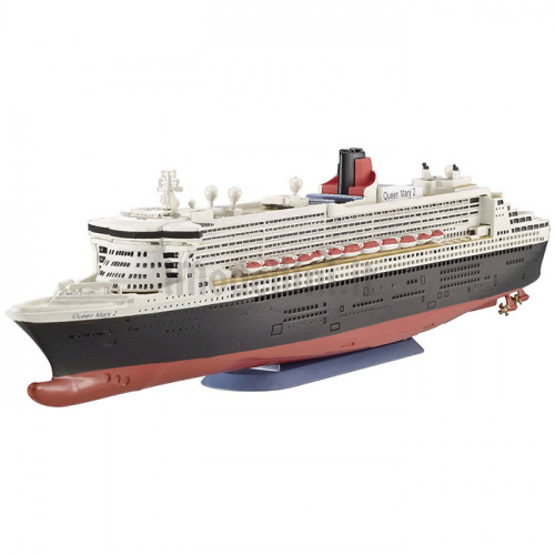 Model Set Transatlantico Queen Mary 2 1:1200