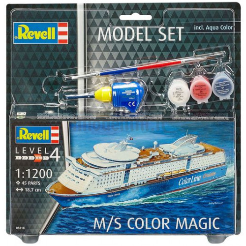 Model Set Nave Traghetto MS Color Magic 1:1200