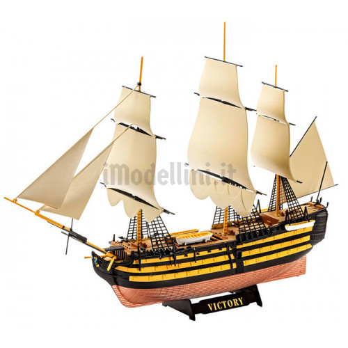 Model Set Vascello HMS Victory Ammiraglio Nelson 1:450