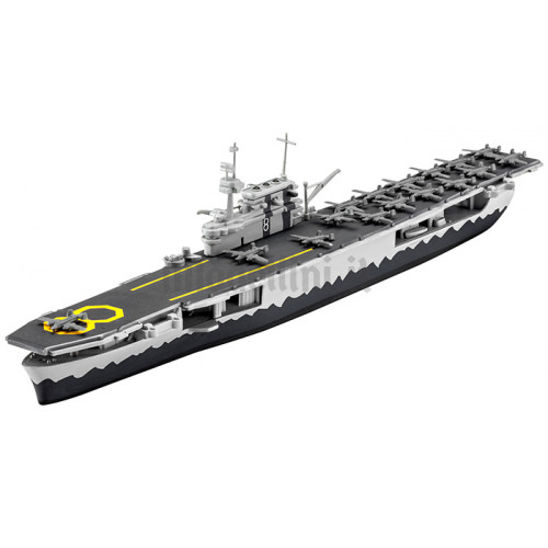 Model Set Nave Portaerei USS Hornet 1:1200