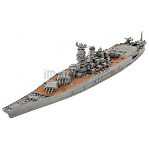 Model Set Nave da Guerra Giapponese Musashi 1:1200