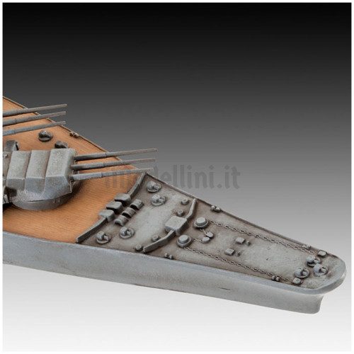 Model Set Nave da Guerra Giapponese Musashi 1:1200