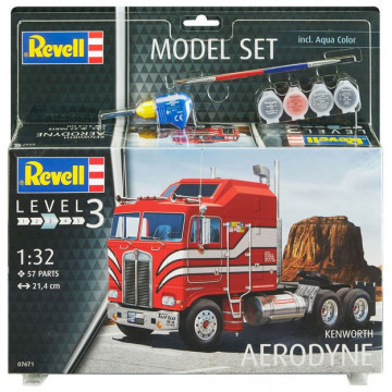 Model Set Motrice Camion Kenworth Aerodyne 1:32