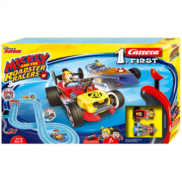 Pista Carrera First Mickey and the Roadster Racers 2,9 metri