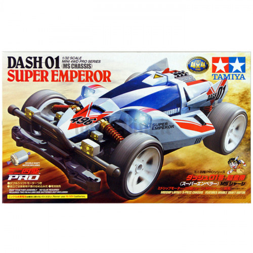 Mini 4WD Dash-01 Super Emperor con Telaio MS