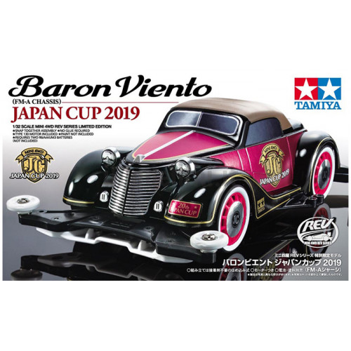 Mini 4WD Baron Viento Japan Cup 2019 con Telaio FM-A