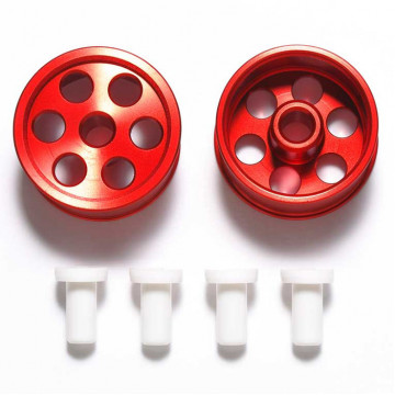 Cerchi Reversibili in Alluminio Anodizzato Rosso