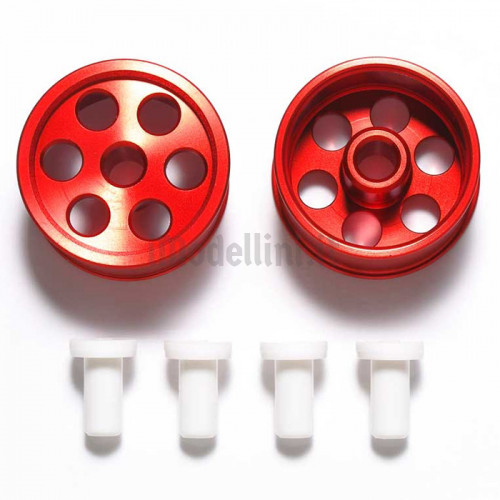 Cerchi Reversibili in Alluminio Anodizzato Rosso