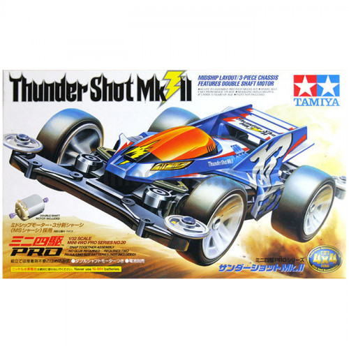 Mini 4WD Pro Thunder Shot Mk.II con Telaio MS