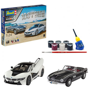 Gift-Set 100th Anniversary BMW 1:24